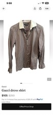 Men’s Gucci Dress Shirt