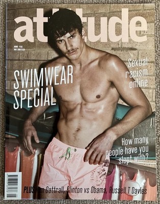 ATTITUDE MAGAZINE ~ SWIMWEAR SPECIAL ~ MAY 2008 ~ ISSUE 166