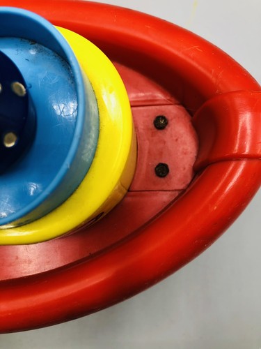 Fisher Price 1967 de colección remolcador barco de juguete - Imagen 10 de 12