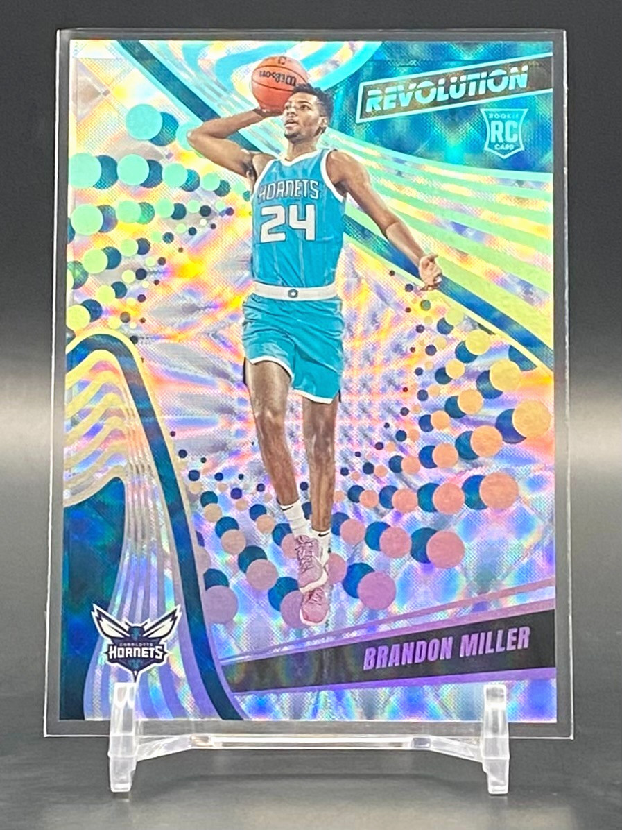 2023-24 Panini Revolution Brandon Miller Rookie Future Frame #/60 Hornets RC 106