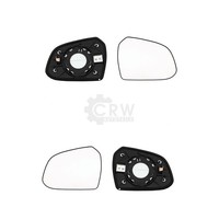 AußEnspiegelglas Und Halterfuß Set FüR Hyundai I10 (Ba Ia) Bj 8.2013-12.2016