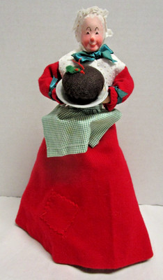 Vintage Four Sisters Pre-Simpich Caroler MRS BOB CRATCHIT Christmas Figurine
