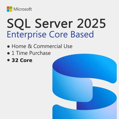 SQL Server 2025 Enterprise - 32 Core Lizenz