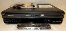 GO VIDEO VR2940 DVR/VCR DUAL DECK PROGRESSIVE SCAN COMBO PLAYER DVD/VHS OPEN BOX