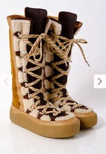 Free People Wilder Mukluk Boots Size 7 New