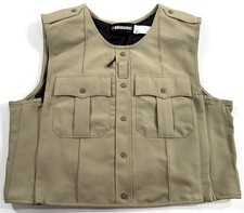 NWOT BLAUER 8370XP POLYESTER ARMORSKIN VEST OUTER ARMOR CARRIER SILVER TAN MED