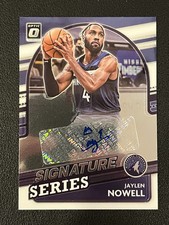 Jaylen Nowell 2019 Donruss Optic Signature Series SS-JNW Timberwolvess