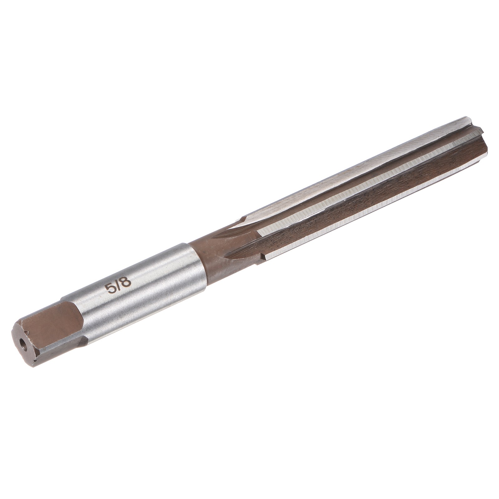 5/8" Hand Reamer H8 Alloy Tools Steel 6 Flutes Straight Shank Cutter