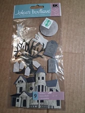 Jolee's Boutique Haunted House Stickers
