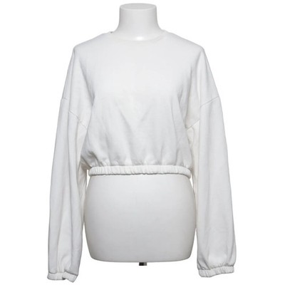 NLY Trend, Sweatshirt, Größe: L, Puff Crop Sweat, Weiß, Baumwolle/Polyester #OqJ