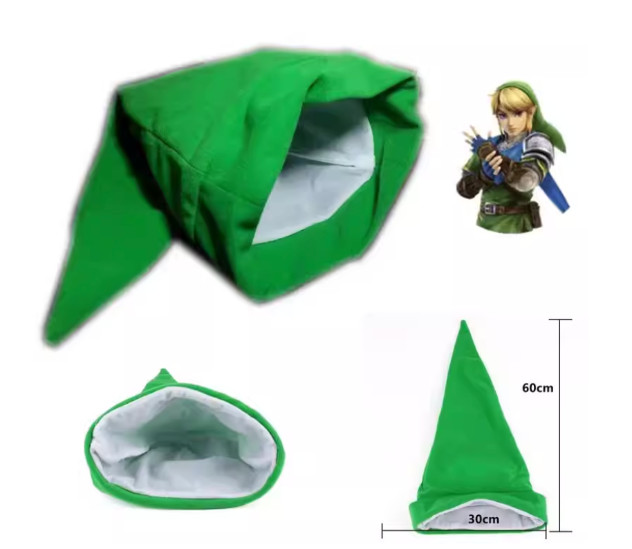 The Legend of Zelda Four Swords Adventures Link Cap Hat Green