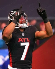 BIJAN ROBINSON 8x10 PHOTO #7 ATLANTA FALCONS WM