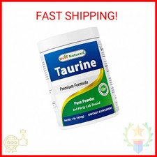 Best Naturals 100% Pure Taurine Powder Free Form - Taurine 1000mg per Serving -