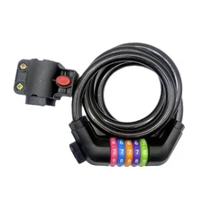 Lightweight Anti-Theft Chain Lock With Password Lock And Dial Lock With Mountin_