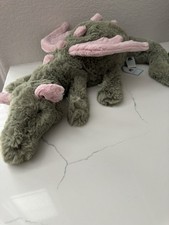 Authentic NWT Jellycat Large Malachy Dragon Retired Rare ONLY ONE