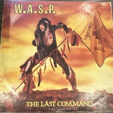 W.A.S.P. The Last Command 12 Black Vinyl LP 3...