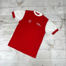 Vintage Umbro Arsenal 1978 1981 Home Shirt Soccer Jersey Men Size M Red
