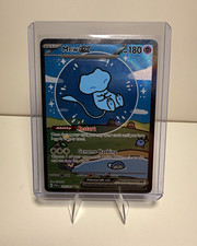 Mew ex 232/091 Destino Paldeo Illustrazione Speciale Rara Carta Pokemon SIR Nuova con etichette