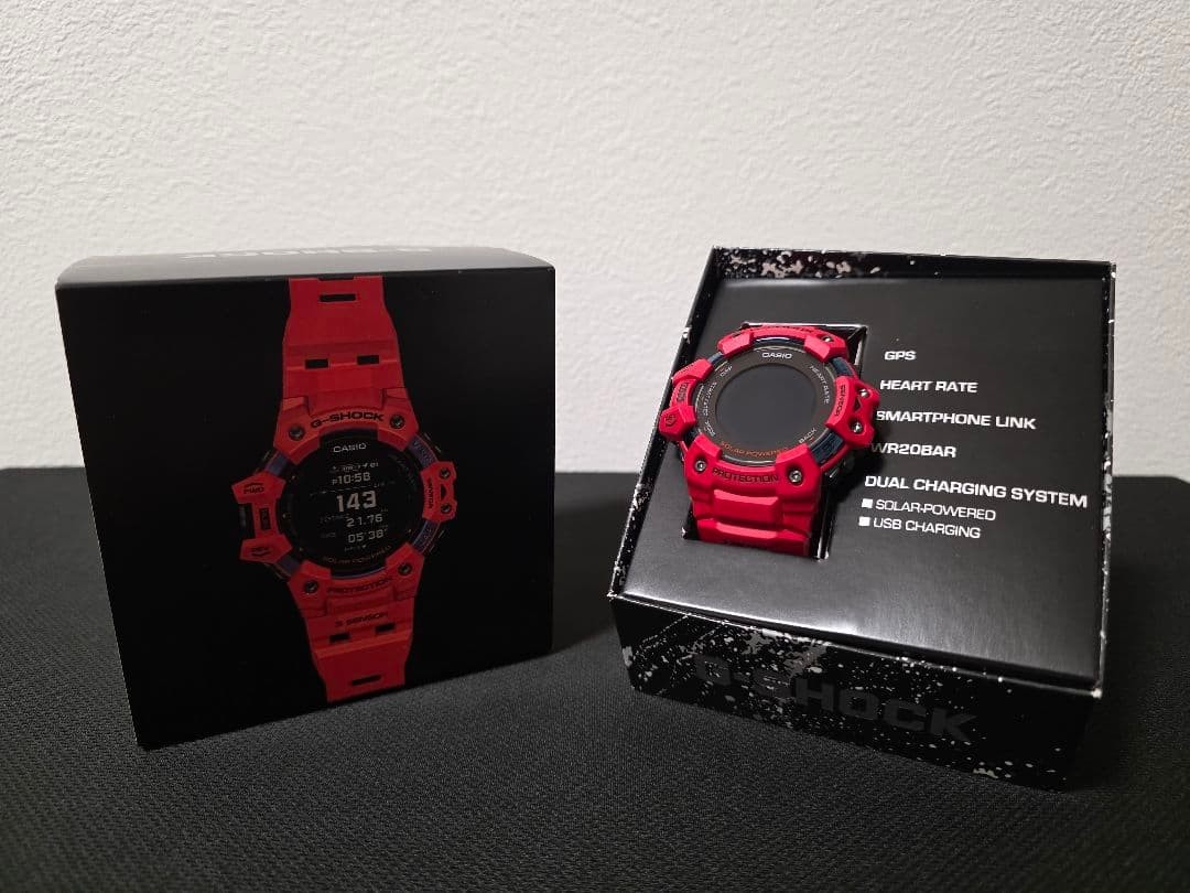 CASIO G-SHOCK GBD-H1000 腕時計 レッド CASIO G-SHOCK GBD-H1000-4A G