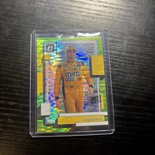 2023 Donruss Kyle Busch Optic Lime Green Pulsar #33