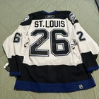 Tampa Bay Lightning Martin St. Louis Signed Authentic Jersey Autograph Hockey