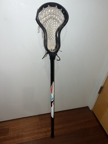 Vintage Warrior Kryptolyte Lacrosse full stick with Maverick Head black