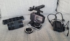 Blackmagic Pocket Cinema Camera w/ Metabones, Canon 75-300mm, Contineo Cage.