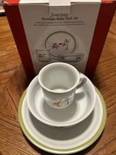 FAO Swartz Porcelain Baby Dish Set