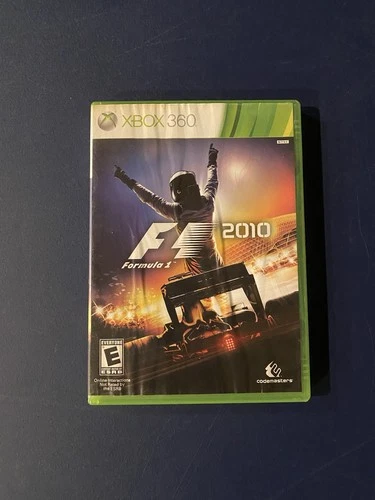 F1 2010 Formula 1 (Microsoft Xbox 360, 2010) Complete Tested Working Water Damag