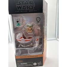 Star Wars Black Series Grogu Baby Yoda The Child 6 Action Figure Hover Pram New