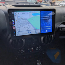 Car Stereo For Jeep Wrangler Jk 2007-2017 Apple Carplay Android 15 Radio Gps Nav