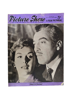 PICTURE SHOW Magazine July 4 1953 Cesar Romero Kay Kendall STREET OF SHADOWS