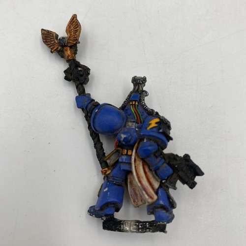 Warhammer 40K SPACE MARINES CHIEF LIBRARIAN TIGURIUS Metal GW OOP - Picture 2 of 2
