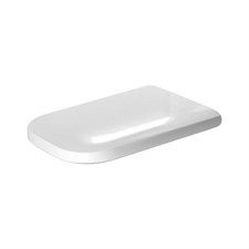 Duravit 0064690099 Happy D.2 Plastic 19 1/4 Elongated Toilet Seat and Cover,