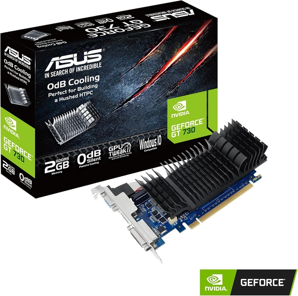 High-Performance 2GB GT 730 Graphics Card - Silent Operation & Auto-Extreme Tech - Image 4 of 4