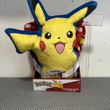 Pokemon Character Plush Pillow  Throw Set NIP-Pikachu