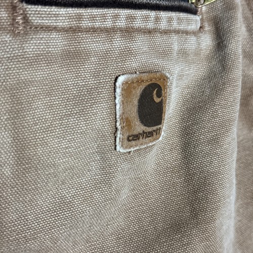 Carhartt Detroit Jacket Sherpa Lined Youth Large (10/12) YYJ97 BRN L Made In USA - Picture 8 of 14