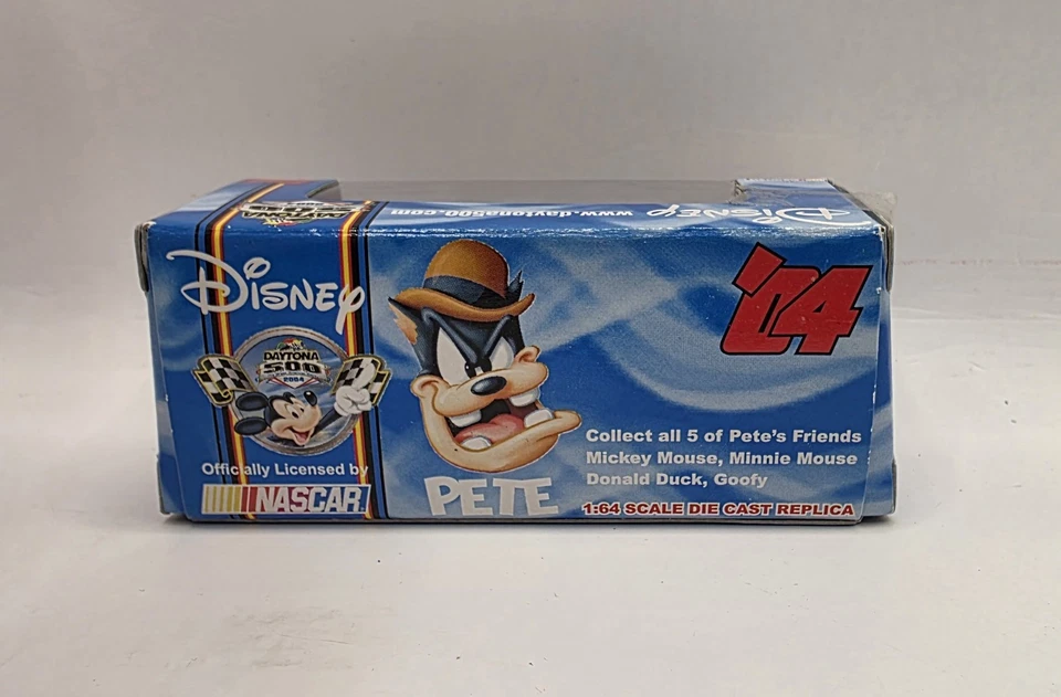 2004 Peg Leg Pete Disney Daytona 500 Team Caliber Program Car 1/64 - Image 2 of 4
