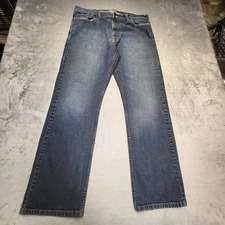 Signature by Levi Strauss & Co. Gold Jeans Mens 36x31 Blue Straight Leg Denim