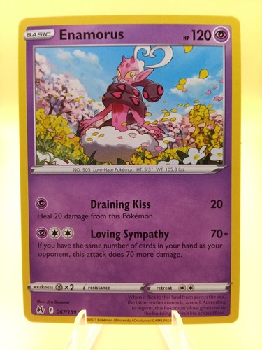 2023 Pokemon Crown Zenith Enamorus #067