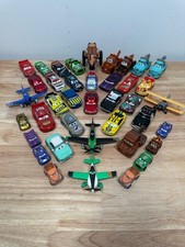 Lot of 39 Disney Pixar Cars Movie Diecast and Plastic Toys - Rare - Free Ship 