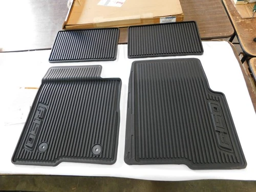 NOS OEM Ford 2010 2014 F150 Truck All Weather Floor Mats Mat Set 2011 2012 2013