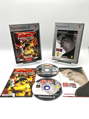 Tekken 5 + Tekken Tag Tournament OVP + Anleitung Deutsch Sony Playstation 2 PS2