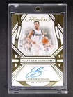 1/10≈1/1 2023-24 Panini Flawless Jalen Brunson Draft Gem Auto Gold