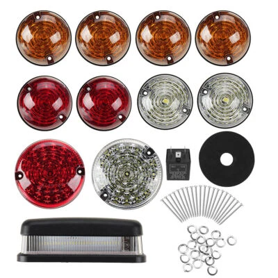 XUYOUNGER 12X Komplette Lampe Set Rücklicht Blinker Für Land Rover Defender 90 110 130