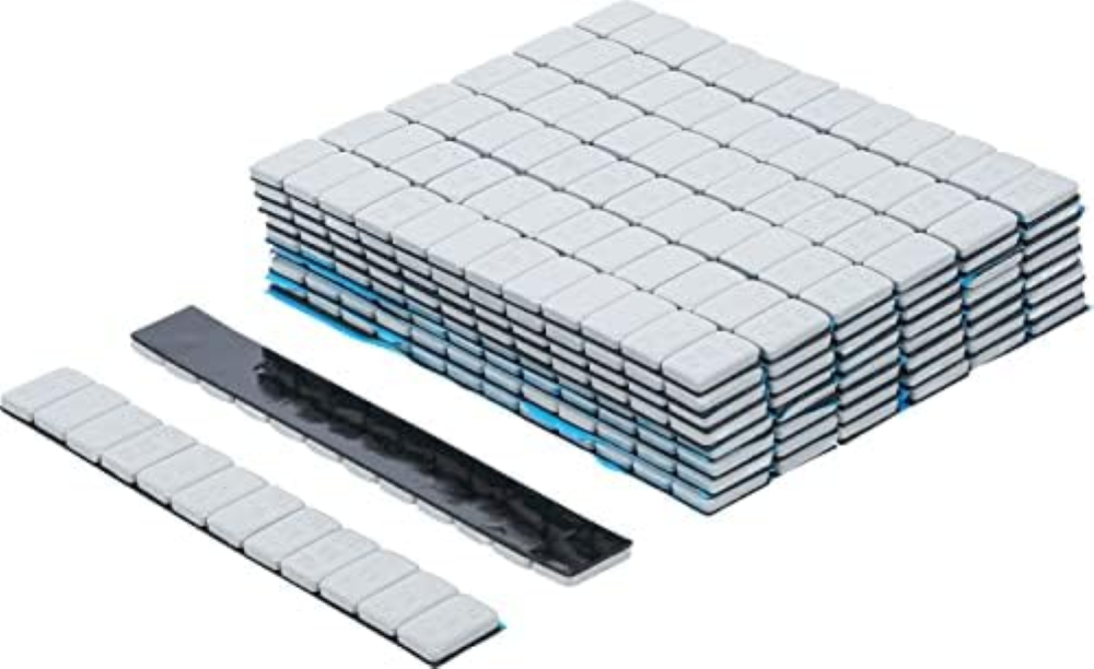 Juego de contrapesos de equilibrado de ruedas | 12 x 5 g | 50 piezas
