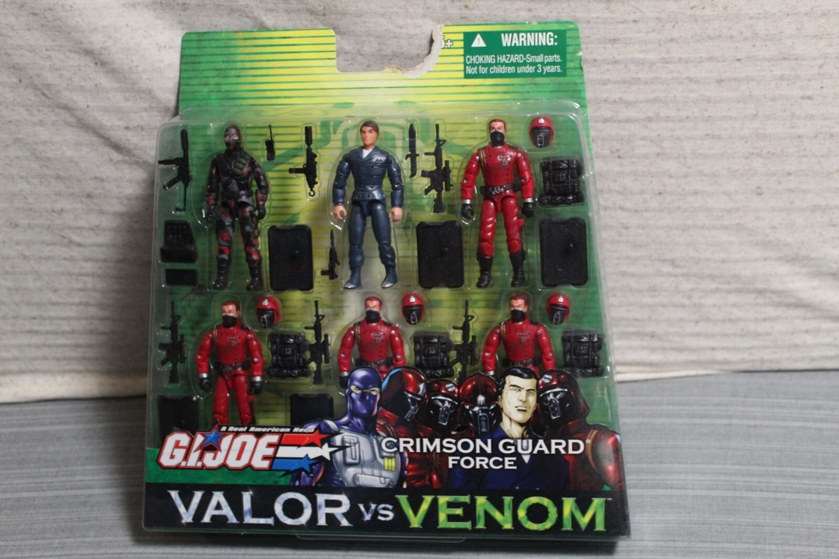 GIJoe Cobra Crimson Guard Force 6 pack with Tomax new and unopened