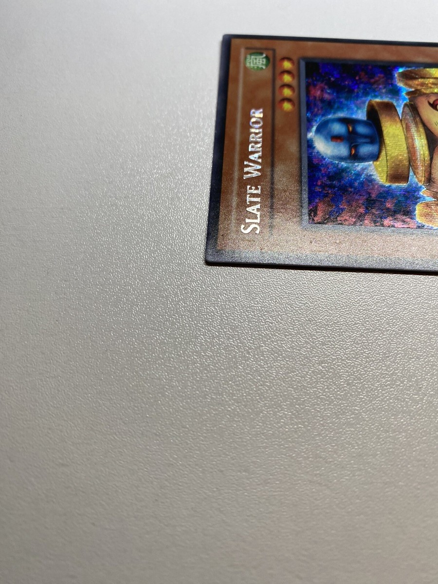 Yugioh Misprint Slate Warrior WC4-003 Secret Rare MP | eBay