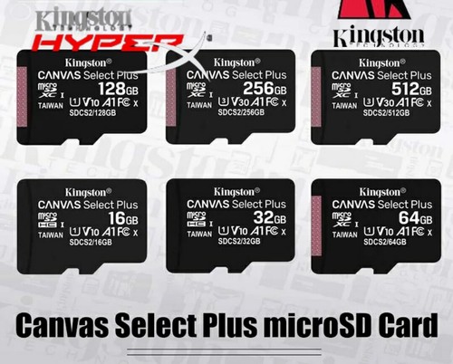 Kingston 32GB 64GB Micro SD Card SDHC SDXC Memory Card TF Class 10 32GB SD UK - Picture 3 of 7