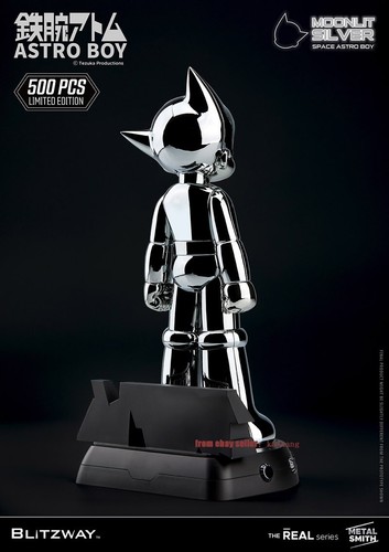 Modellino BLITZWAY BW-NS-50501 Astro boy Space Astro boy argento chiaro di luna - Foto 6 di 17